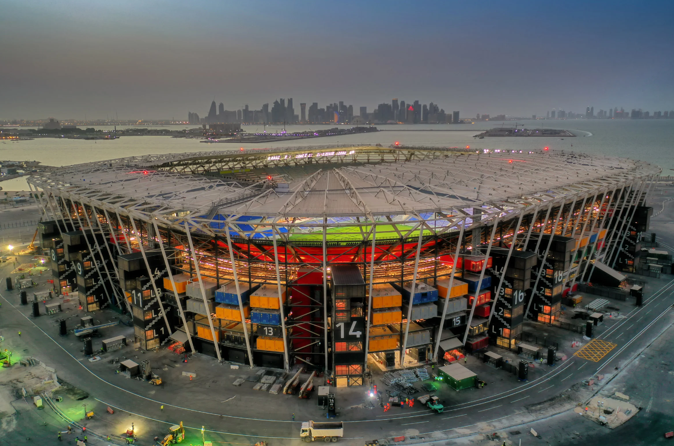 Stadium 974 (Foto: dezeen)